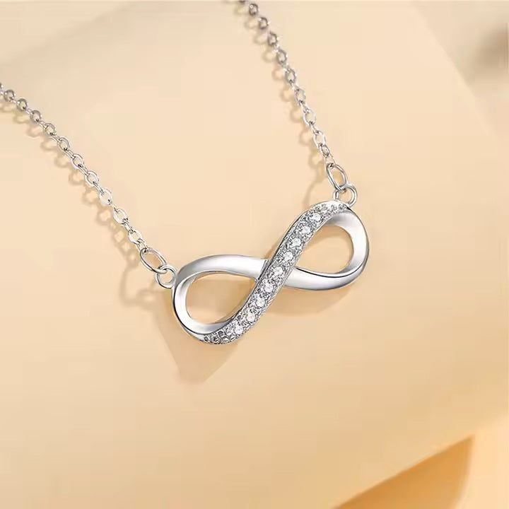 Collar Amor Infinito Plata de Ley 925