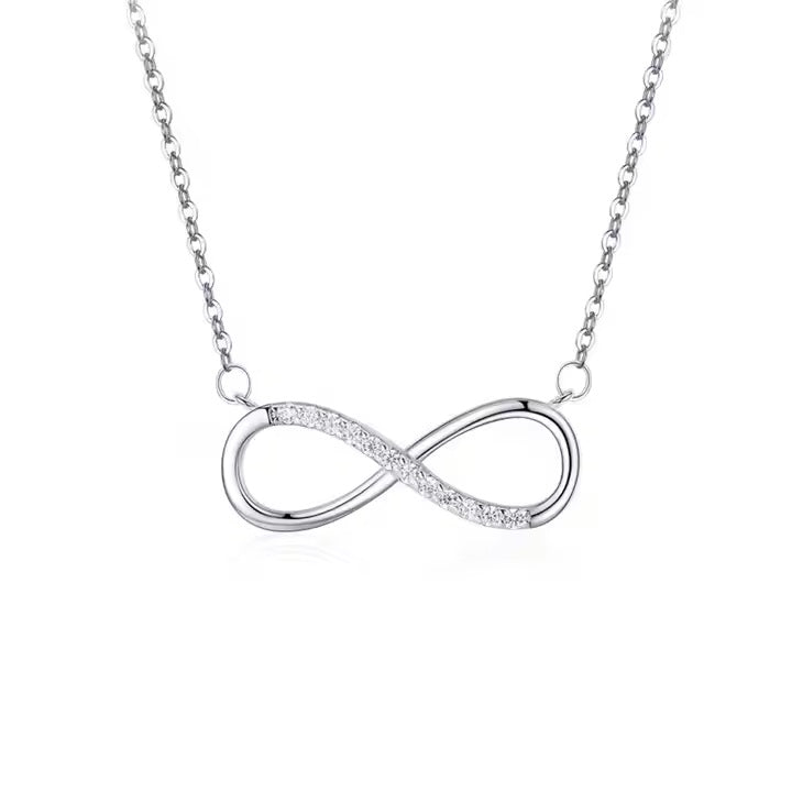 Collar Amor Infinito Plata de Ley 925
