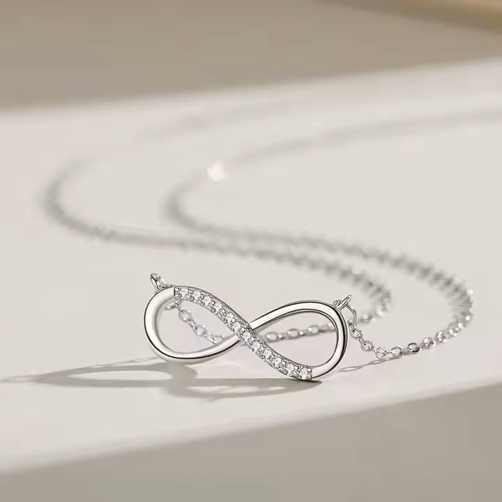 Collar Amor Infinito Plata de Ley 925